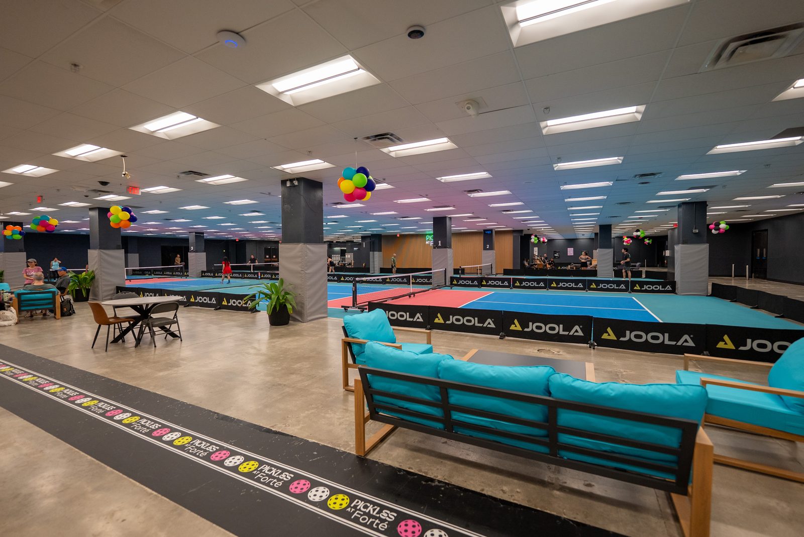 Forte Pickleball facility overview